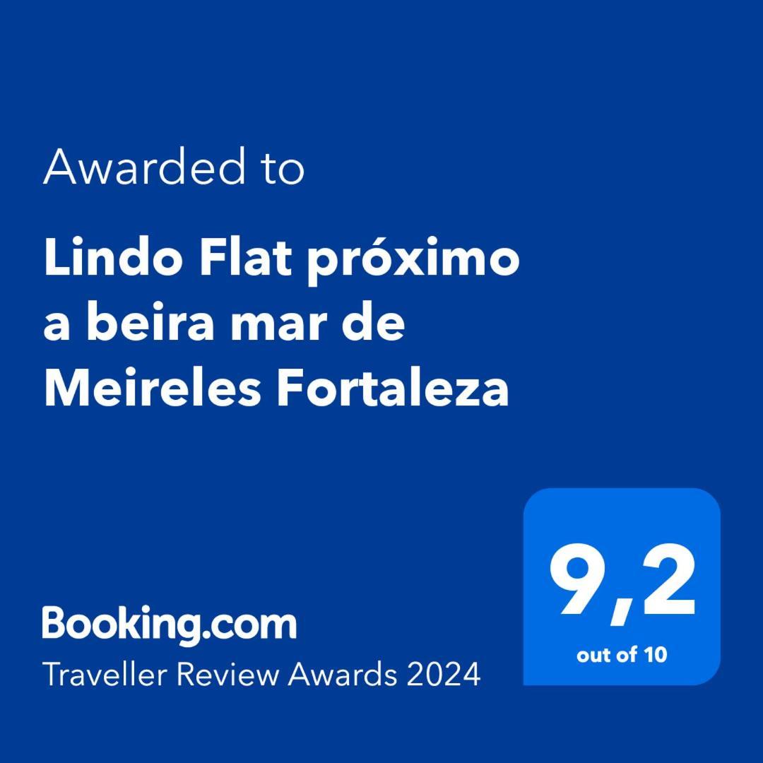 Lindo Flat Proximo A Beira Mar De Meireles Fortaleza מראה חיצוני תמונה